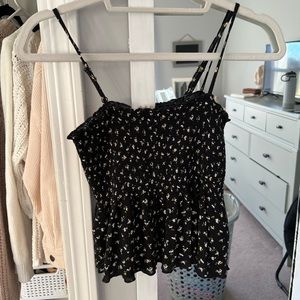 pacsun smocked tank top